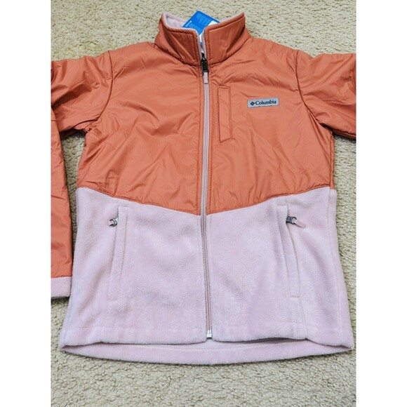 NWT Columbia Birch Falls II Overlay Omni-Shield Zipper Jacket Youth Girl’s Sz M - Picture 3 of 8